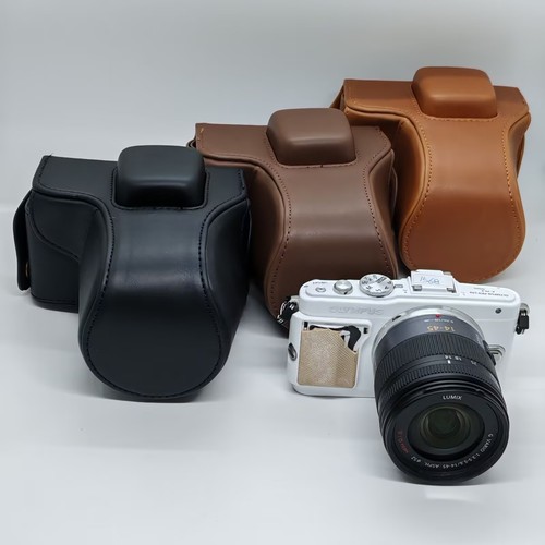 Custodia pelle per - per, olympus